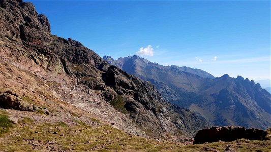 GR 20 Nord Sud Etape 5 Bergerie Ballone - Castel di Vergiu