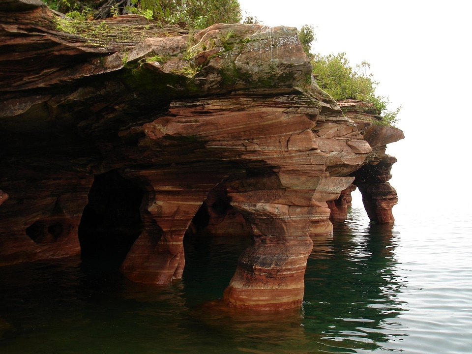 Devils Island Sea Caves
