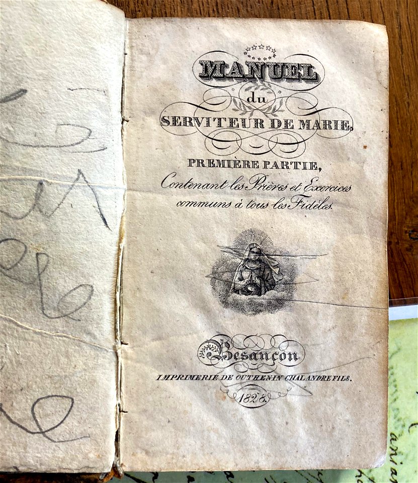 Manual of the Servant of Mary: Madeleine Community, Bordeaux