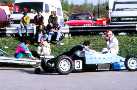 John Hayden racing photo