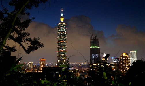 Snap of Taipei 101 photo