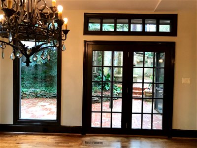 Tuscan Dining Room French Doors photo