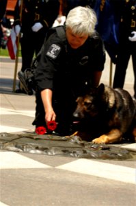 Police K-9 Memorial Service