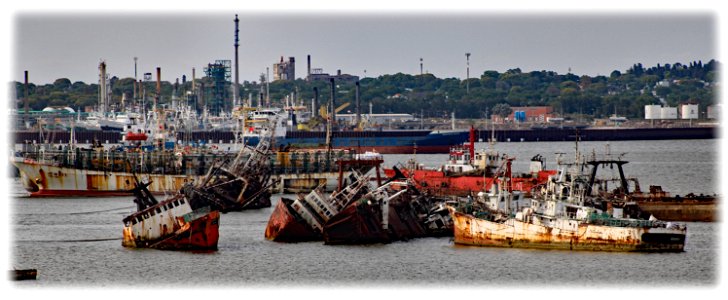 Derelict Ships and Boats Montevideo