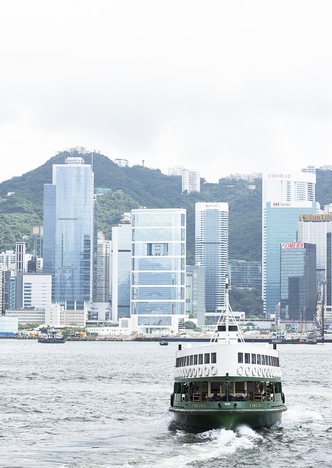 Victoria Harbor of Hong Kong