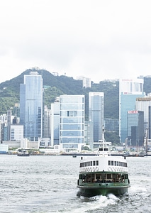 Victoria Harbor of Hong Kong photo