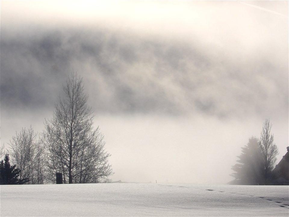 winter morning in stanley