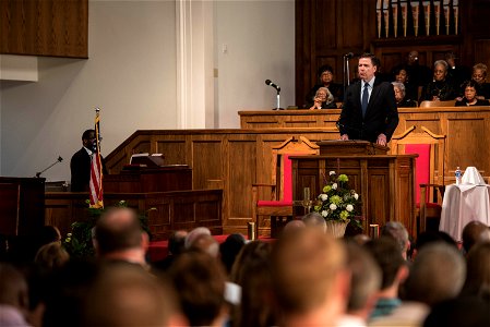 FBI Director Speaks on Civil Rights and Law Enforcement at Conference photo