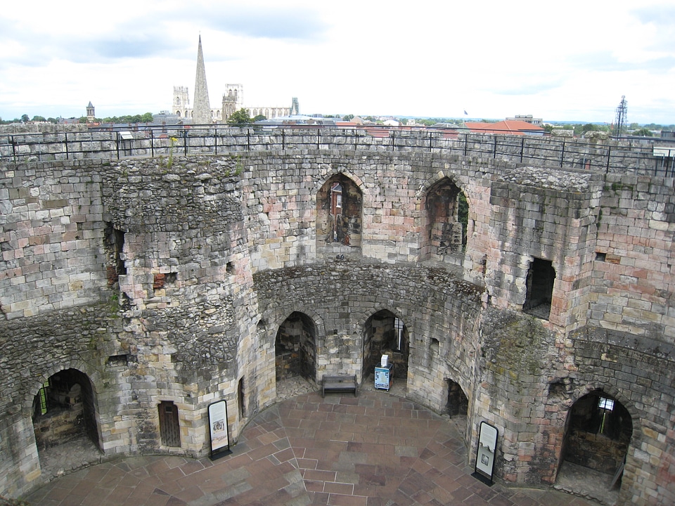 Cliffords Tower in York England