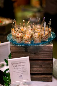 ZHG Quinoa Shooter w/Roasted Vegetables photo