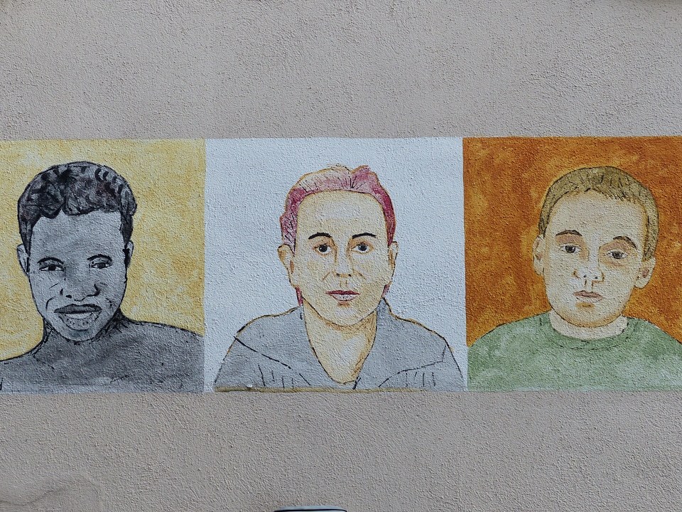 Image drawing painted