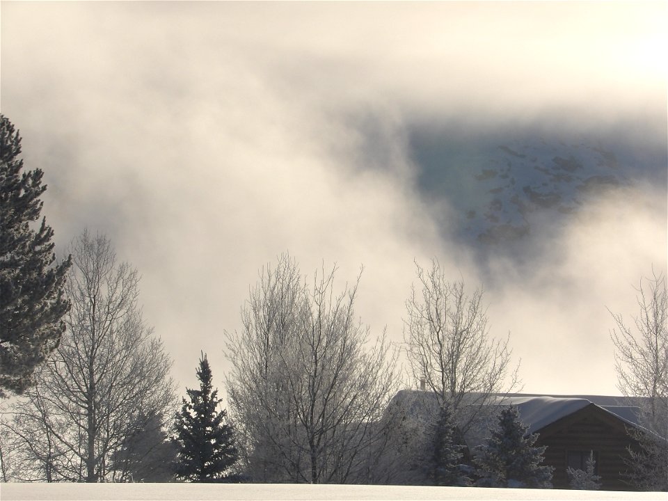 winter morning in stanley