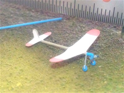 模型飛行機の模型 photo