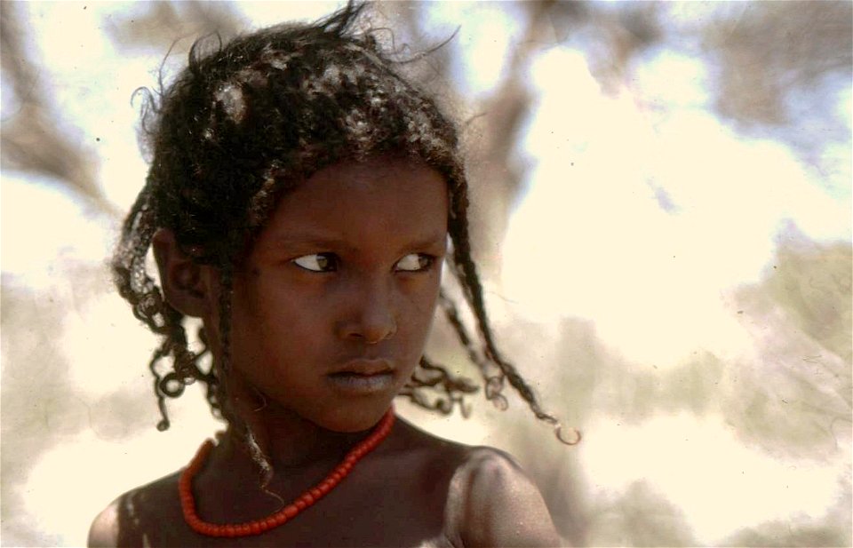 Enfant Afar Erythréenne (diapo 1975)