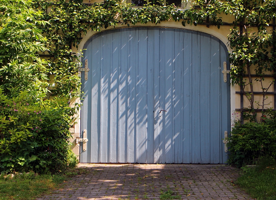 Goal hinged door wood
