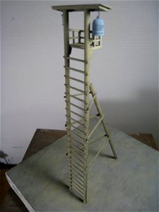 火の見櫓の模型