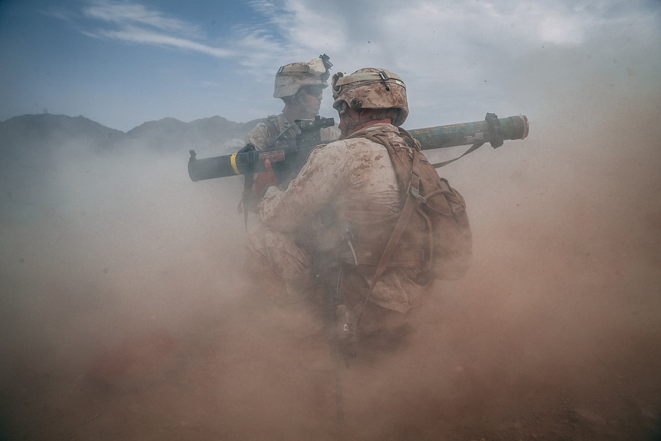 Marine Regiment fire a Mk 153 Shoulder-Launched