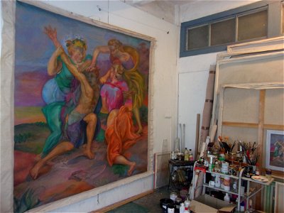 Daniel_Rufo_Studio_painting_2018_4a photo