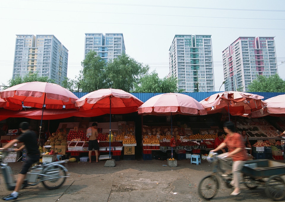 market and one of the busiest flea markets