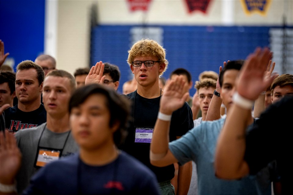 USAFA In-Processing Day Class of 2026