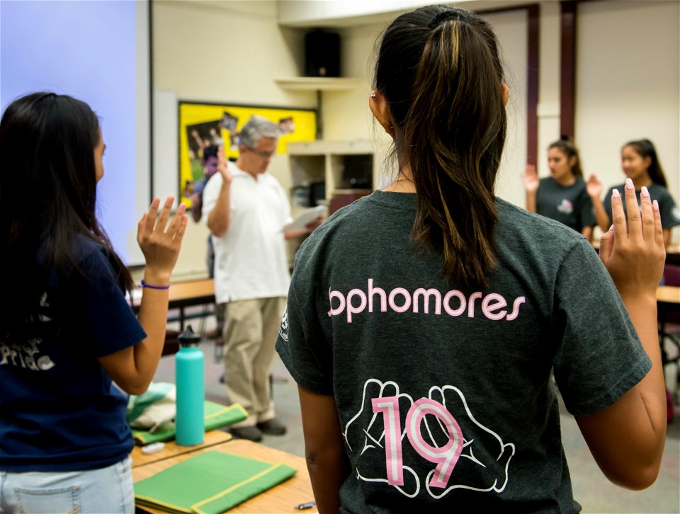 FBI Honolulu Adopt-a-School: Sacred Hearts Academy Students