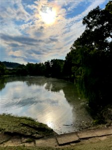 Lake in Yoctangee Park Chillicothe OH 2022