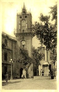 Aix-en-Provence.Place de l'Hôtel-de-Ville