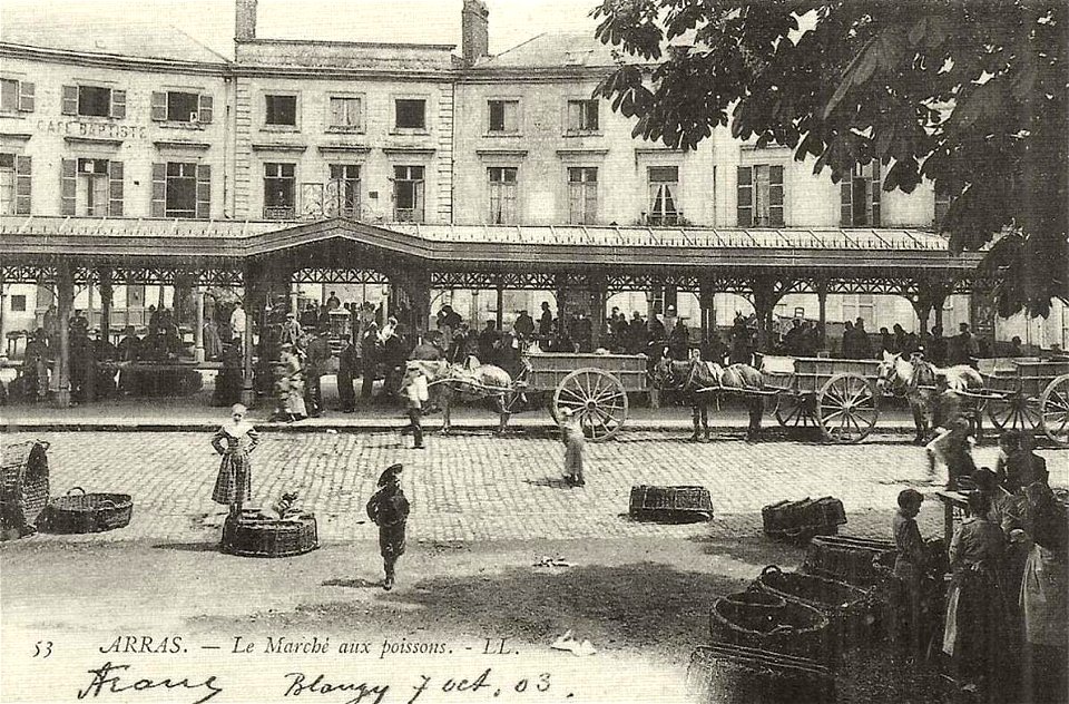 Arras.Marché aux Poissons.1903