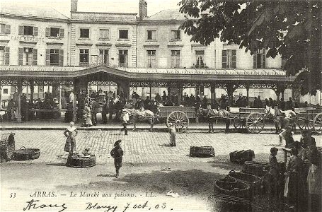 Arras.Marché aux Poissons.1903