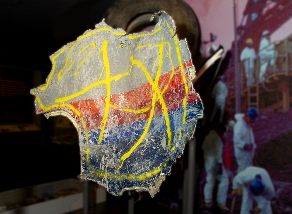 September 2018: Portion of Fuselage from UA Flight 175