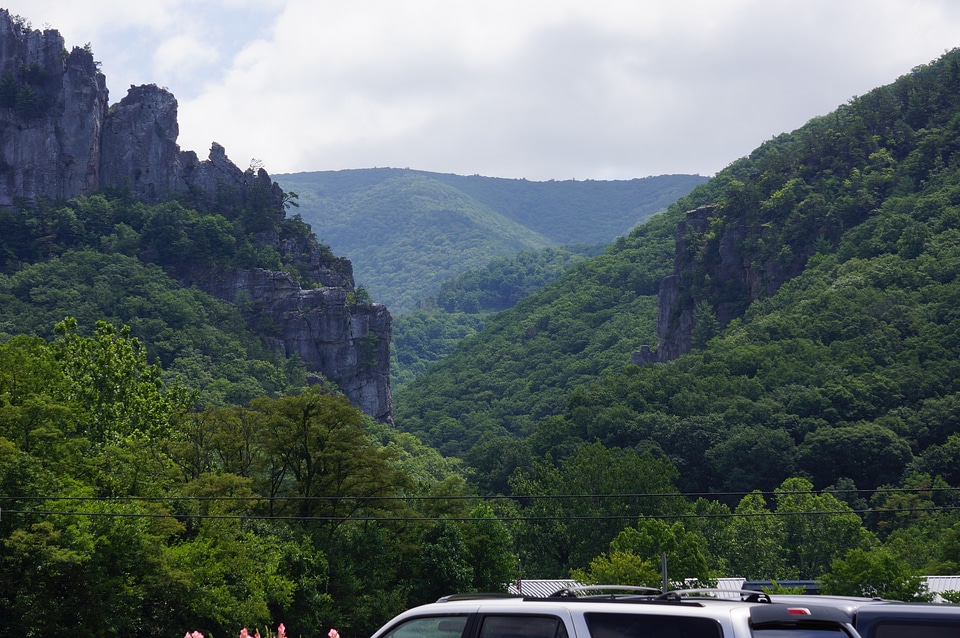 Climbing Seneca Rocks Camping