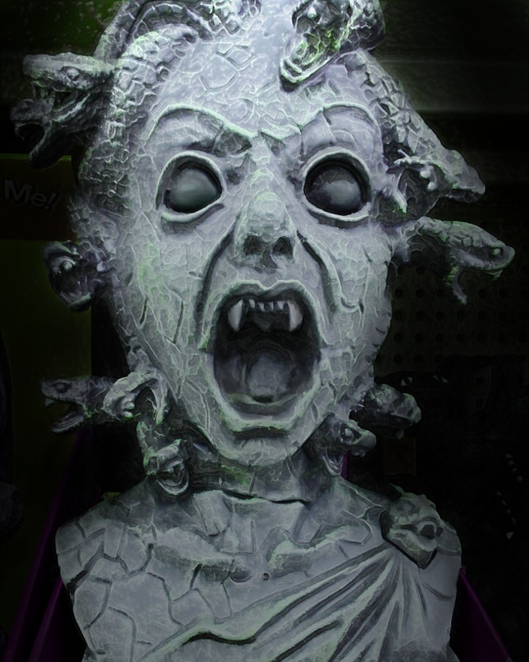 Hideous human female