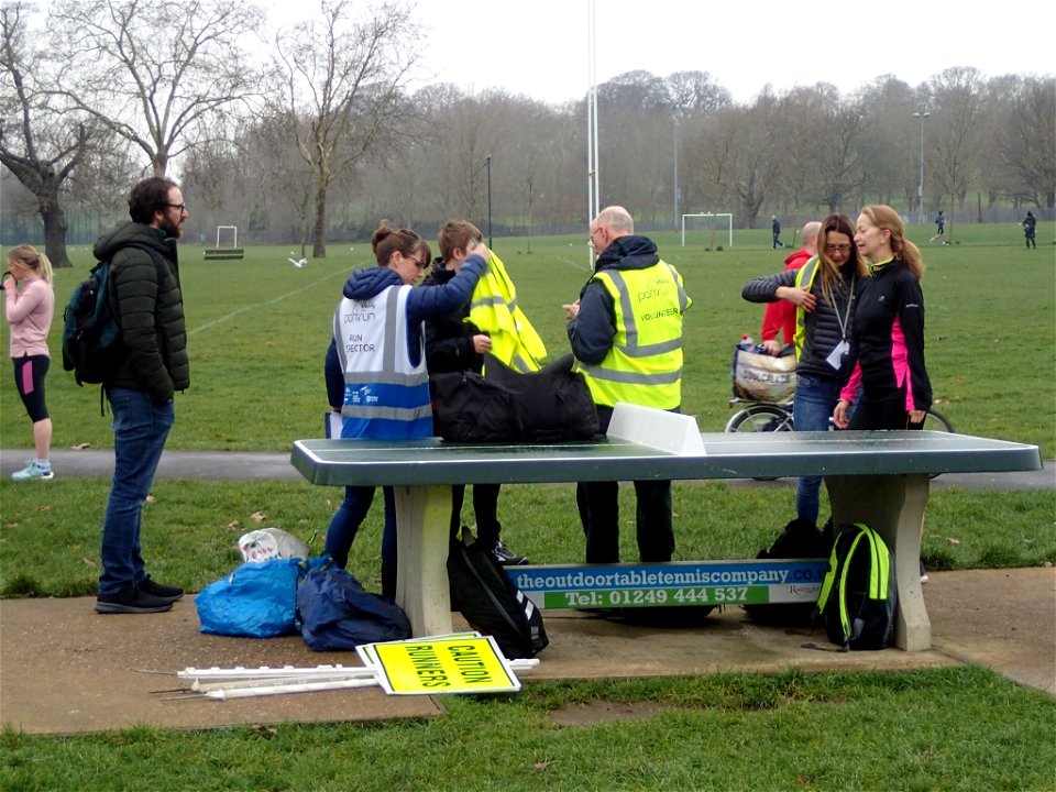 Volunteer welcoming