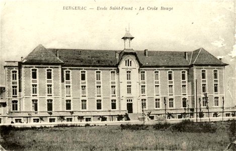 Bergerac.École Saint-Front.La Croix-Rouge