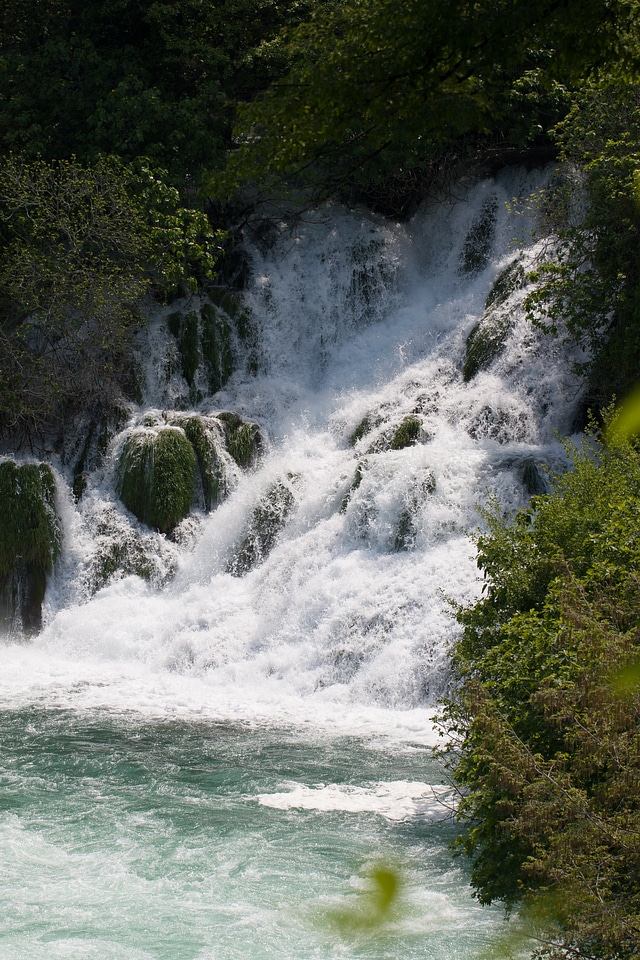 Krka Waterfall National Park in Croatia