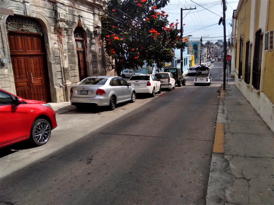 Calle Melchor Ocampo de Mazatlán