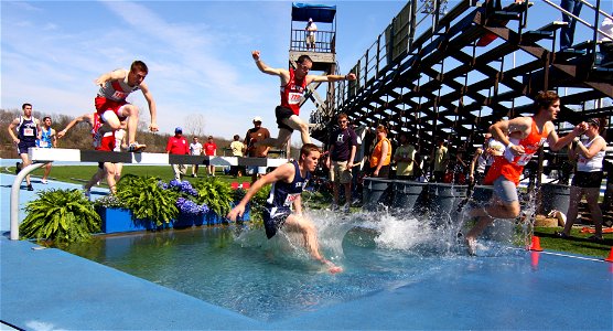 Gina Relays - Steeplechase Water Barrier photo