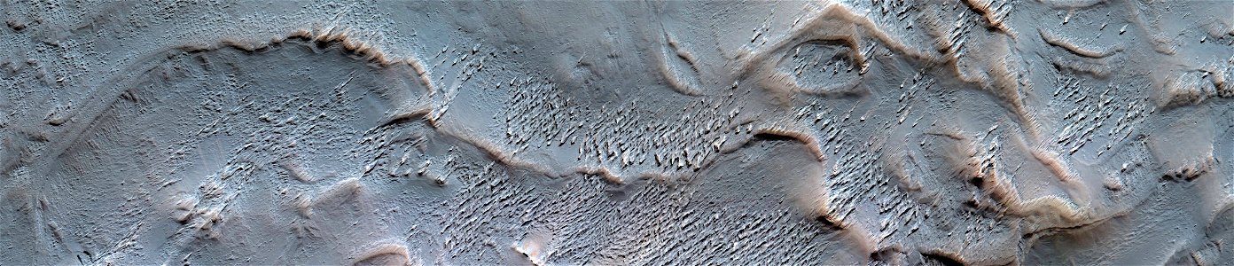 Mars - Terrain East of Gordii Dorsum photo