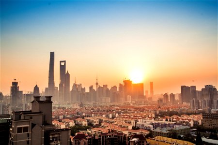 Shanghai Skyline photo