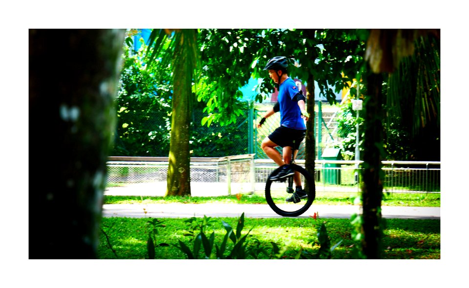 Unicycling photo