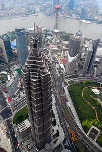 TV tower in Shanghai, China photo