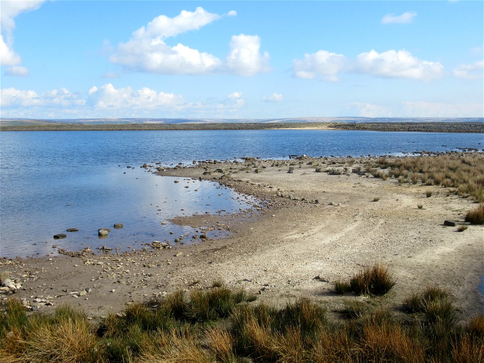 Beach at Gaddings Dam