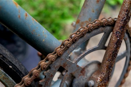 The bike itself. photo