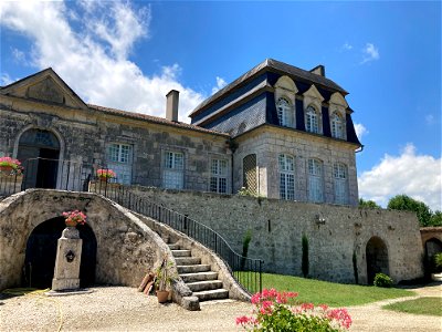 Adele's Childhood Home Exterior: Chateau de Trenquelleon, Feugarolles