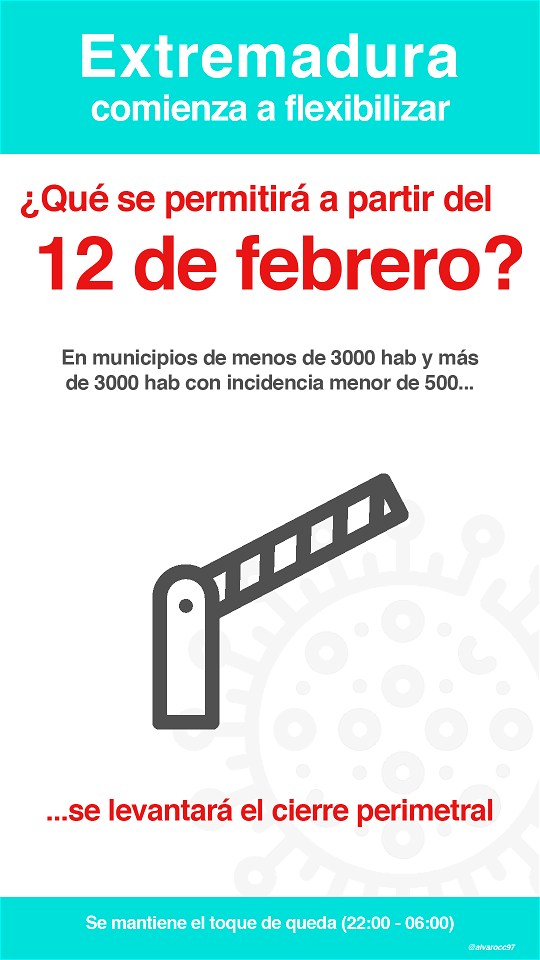 Extremadura flexibiliza