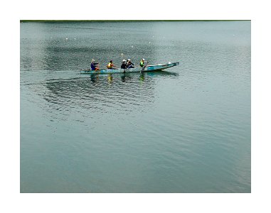 Bedok reservoir - rowing photo