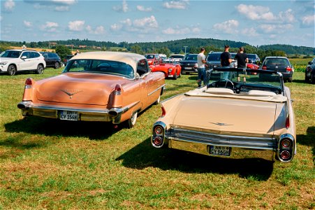 1956 Cadillac Series 62 Sedan de Ville & 1960 Cadillac Series 62 convertible