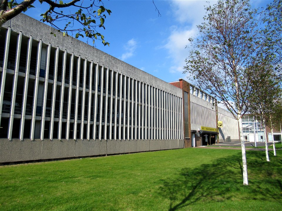 Concrete car park