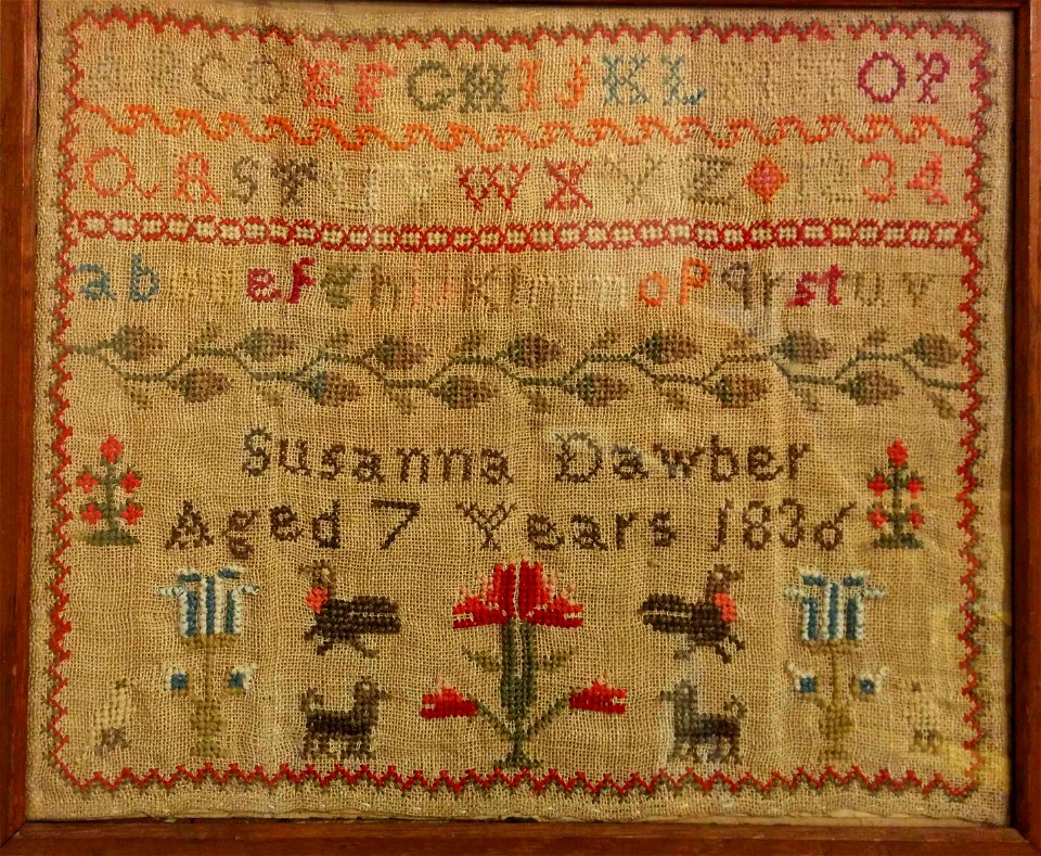 1836DawberSusannahSampler