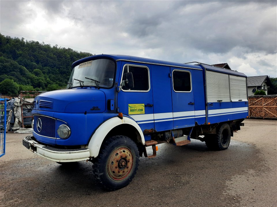 Mercedes Benz 911 vatrogasno vozilo / Fire Truck - Obodnik - Kotor Varoš - Republika Srpska - Bosna i Hercegovina